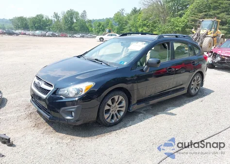 2013 Subaru Impreza 2.0I Sport Limited from USA, damaged, VIN JF1GPAS66DH205885